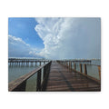 Into the Storm - Dramatic Cloudscape Matte Stretched Print