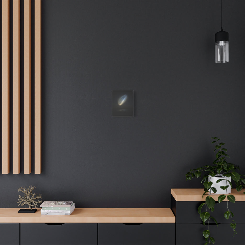 Cosmic Night Sky Canvas — Aurora-Like Stretched Wall Art