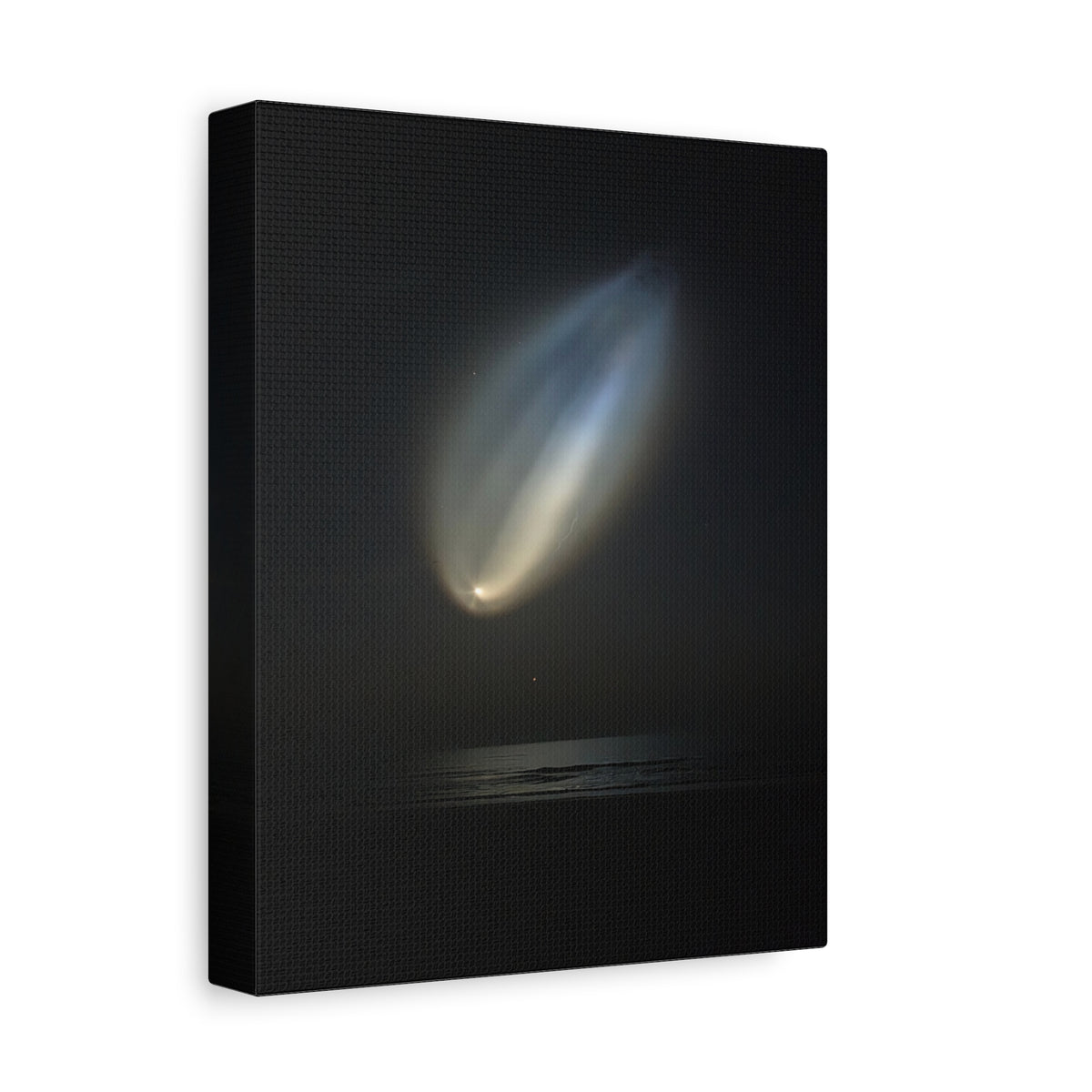 Cosmic Night Sky Canvas — Aurora-Like Stretched Wall Art
