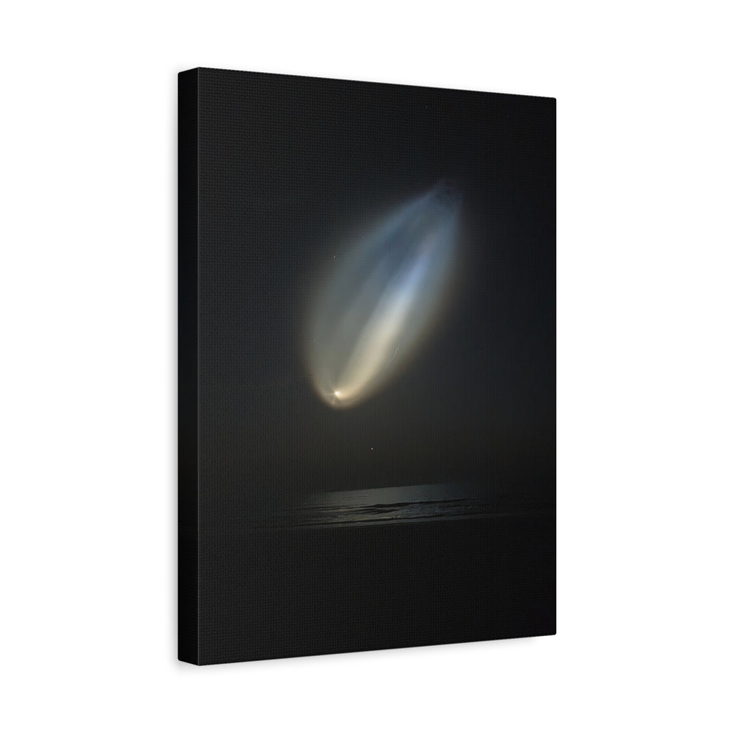 Cosmic Night Sky Canvas — Aurora-Like Stretched Wall Art
