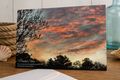 When the Day Exhaled | Florida Evening Sky Greeting Card