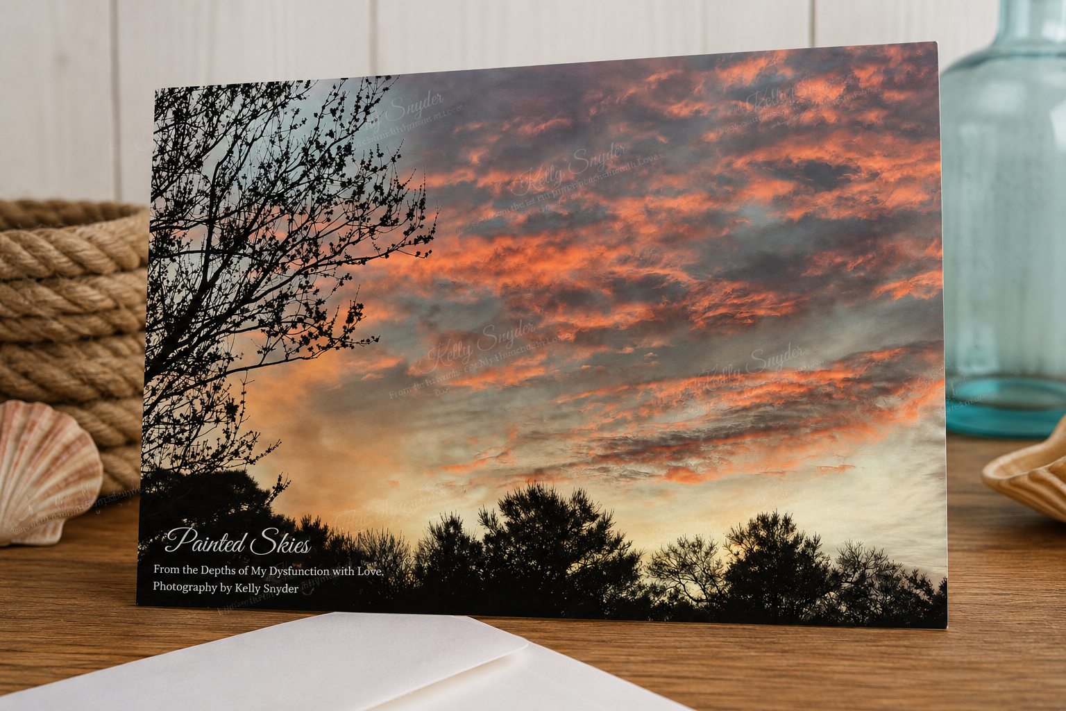 When the Day Exhaled | Florida Evening Sky Greeting Card