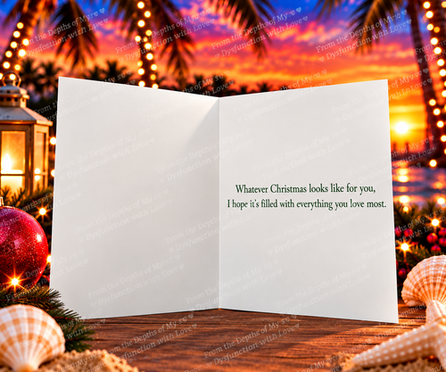 All I Want for Christmas Is This –  Christmas Card