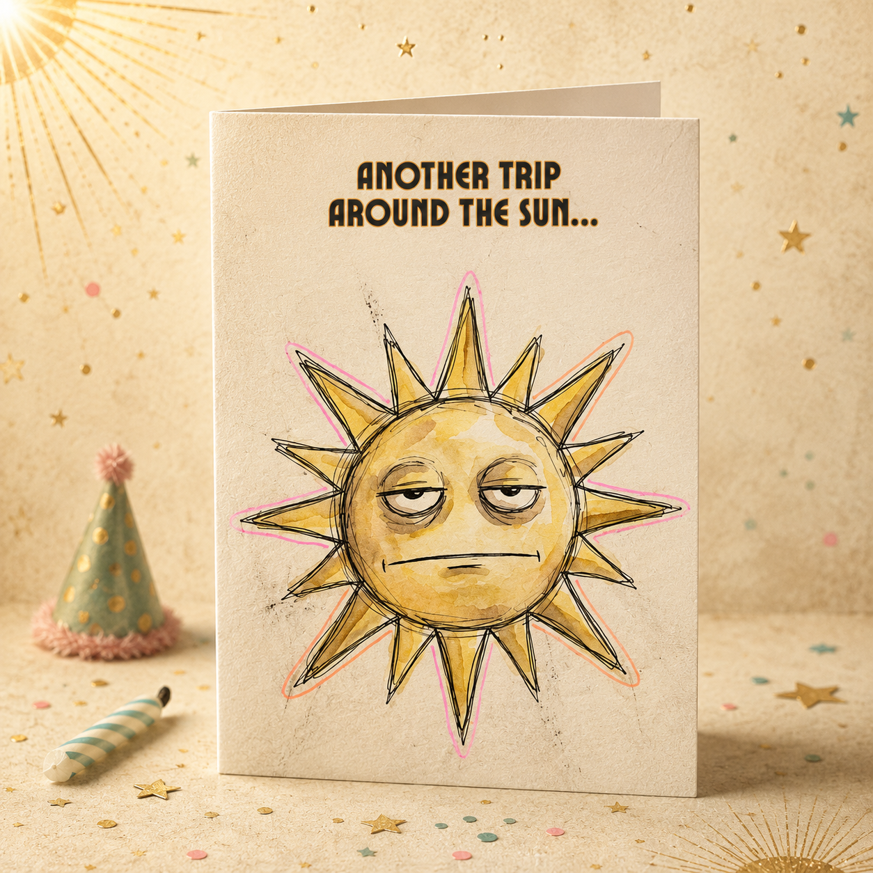 Another Trip Around The Sun Birthday Card