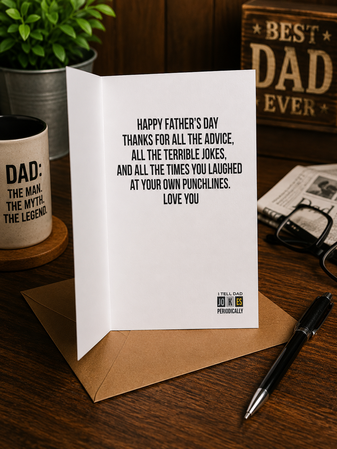Funny Dad Jokes Father's Day Card | We've Talked About This