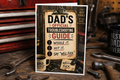 Dad's Official Troubleshooting Guide Father's Day Card