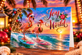 Joy to the World –  Christmas Card