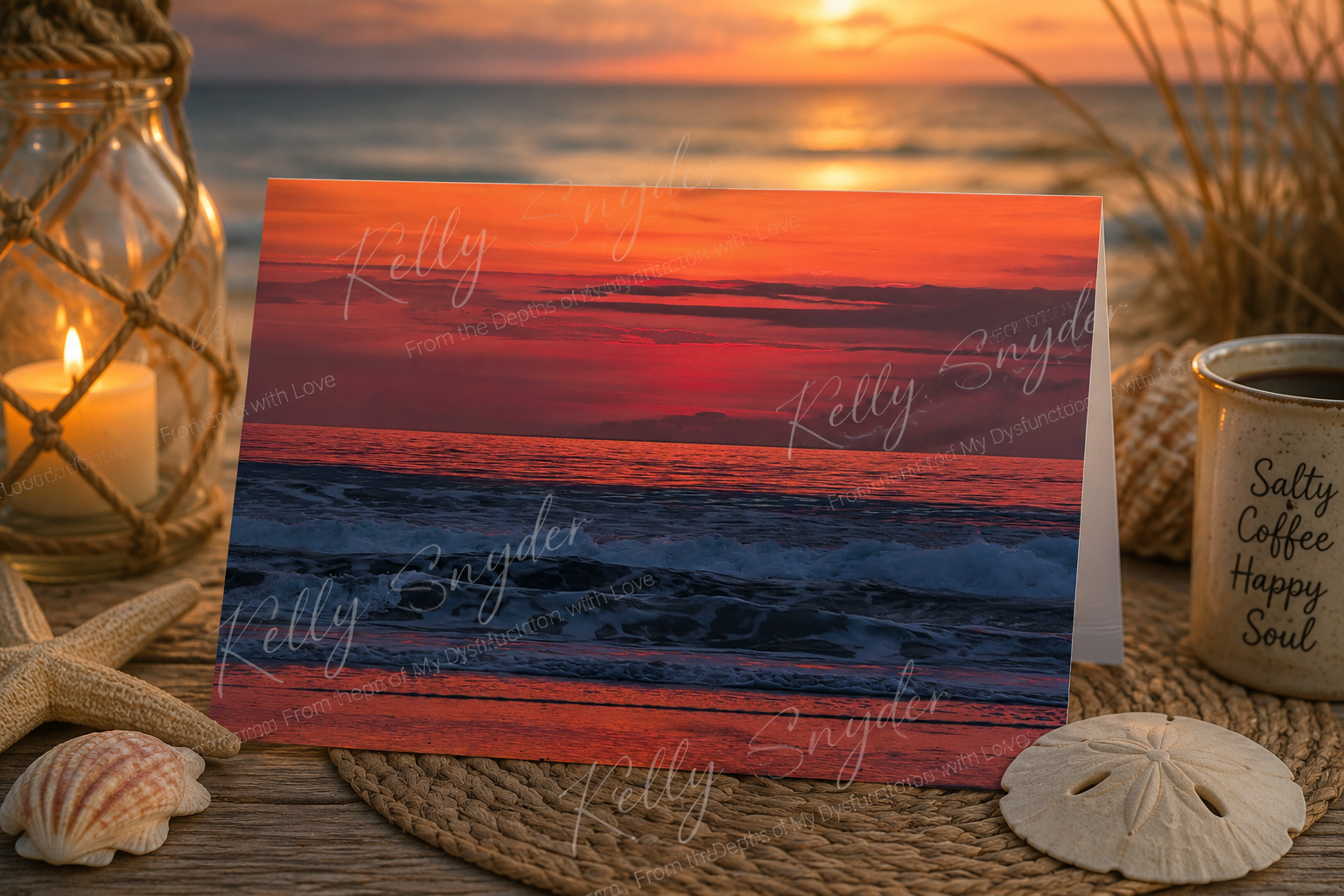 Every Shore | Sunrise Ocean Greeting Card | Florida Beach Photography
