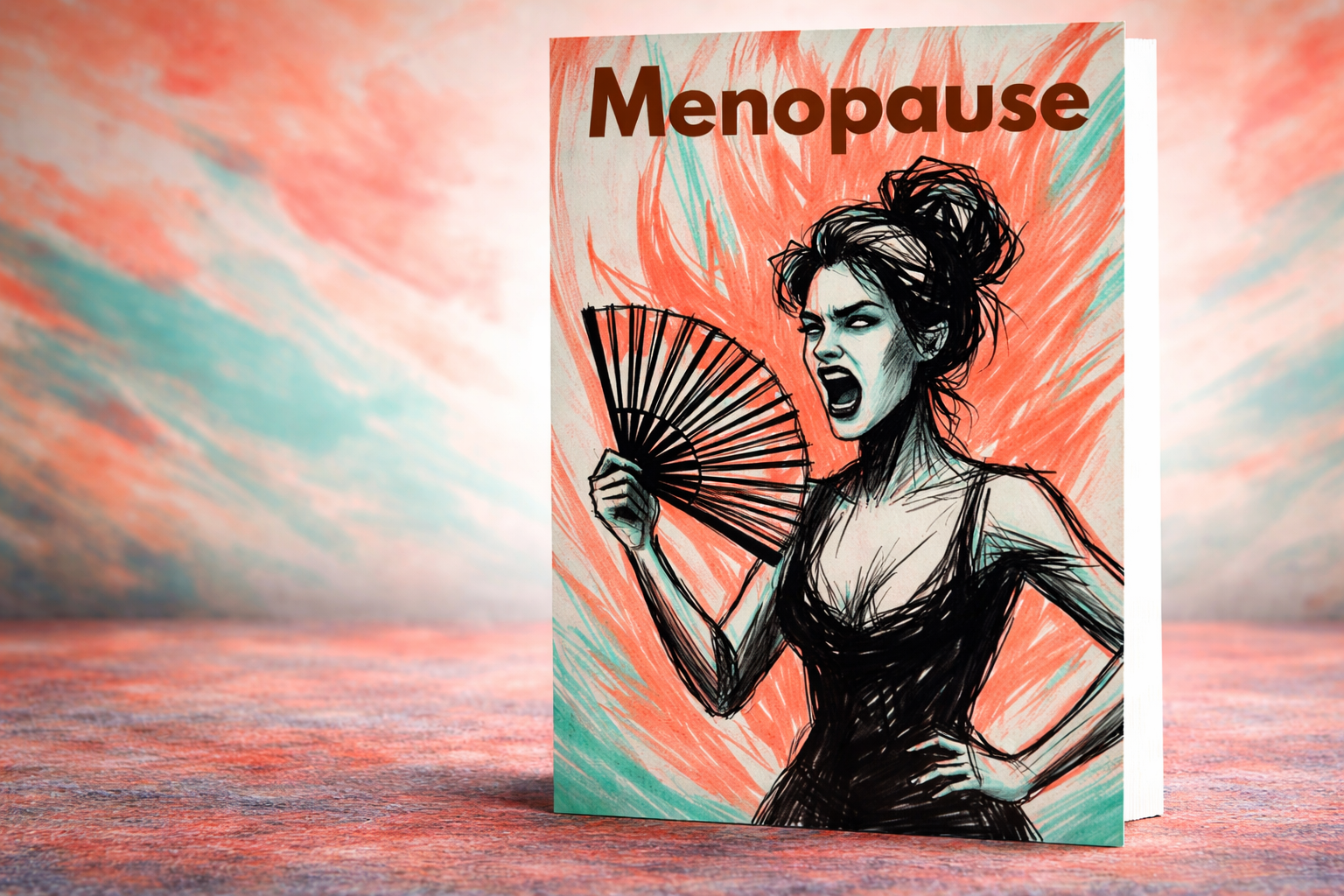 Funny Menopause Card – You’re Not Sweating, You’re Breathing Fire