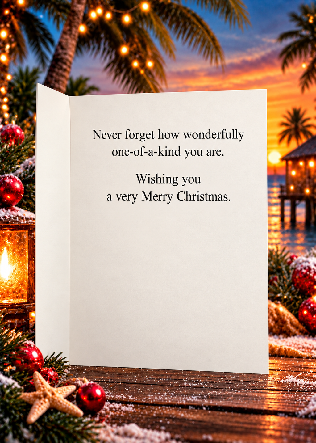 Merry Christmas You Magnificent Creature –  Christmas Card