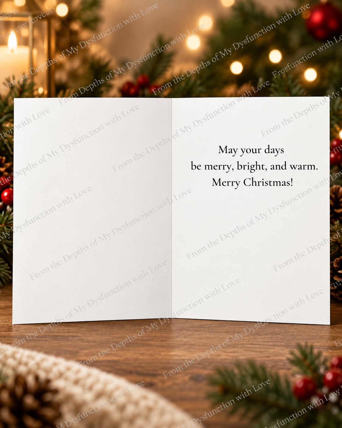 Sunny Pelican Christmas Greeting Card