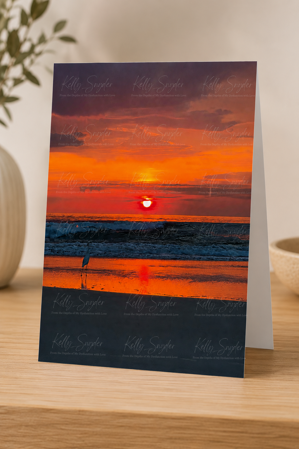 Morning Visitor | Florida Sunrise Greeting Card