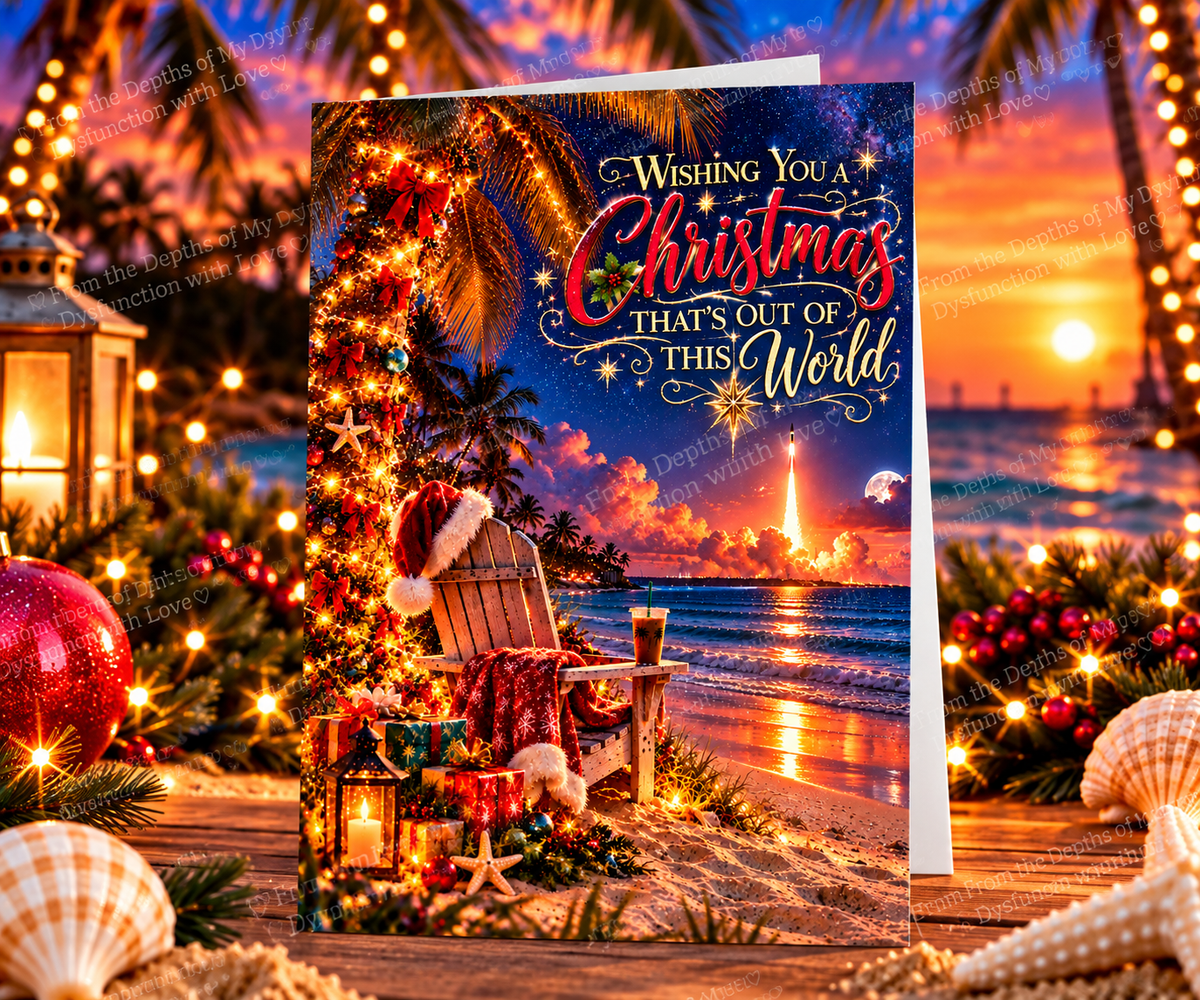 Out of This World Christmas –  Christmas Card