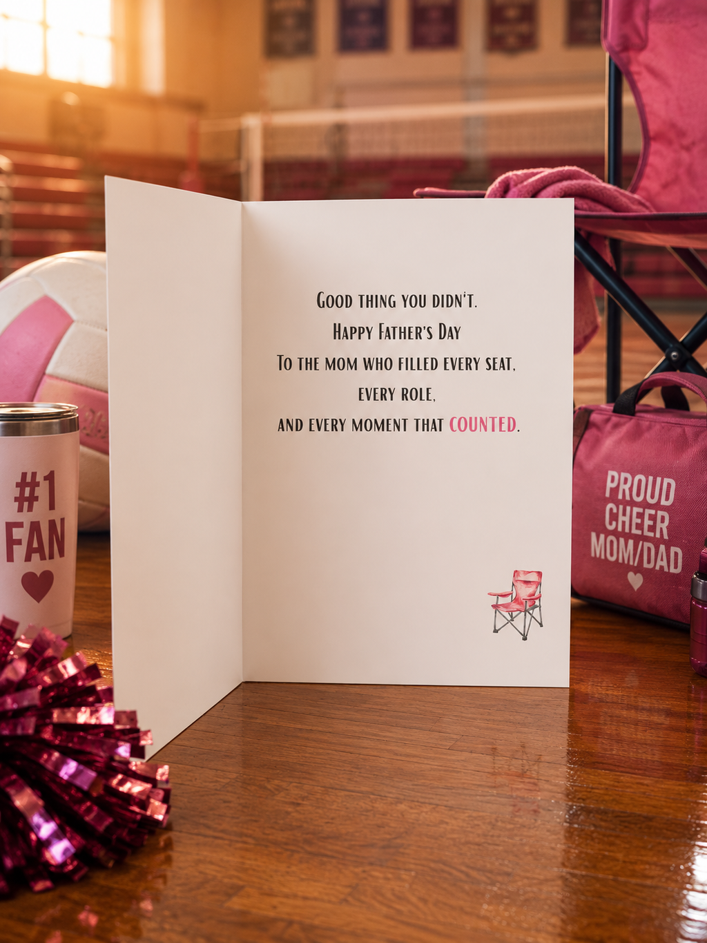 Single Mom Father's Day Card | Somebody Forgot to Show Up