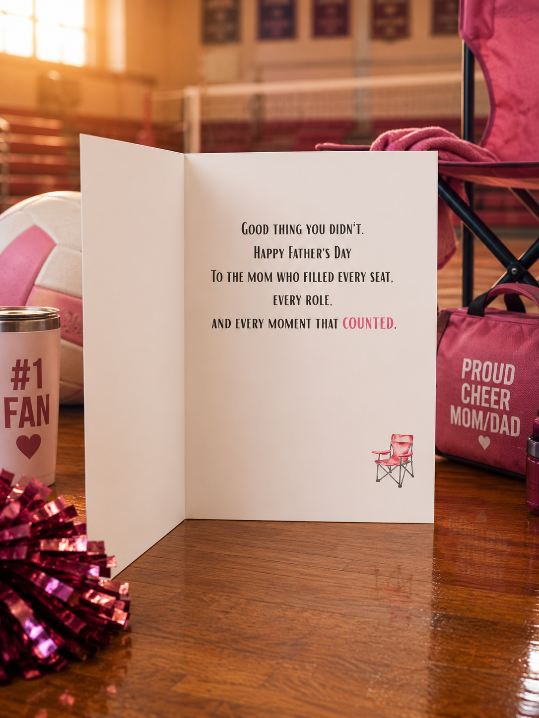 Single Mom Father's Day Card | Somebody Forgot to Show Up