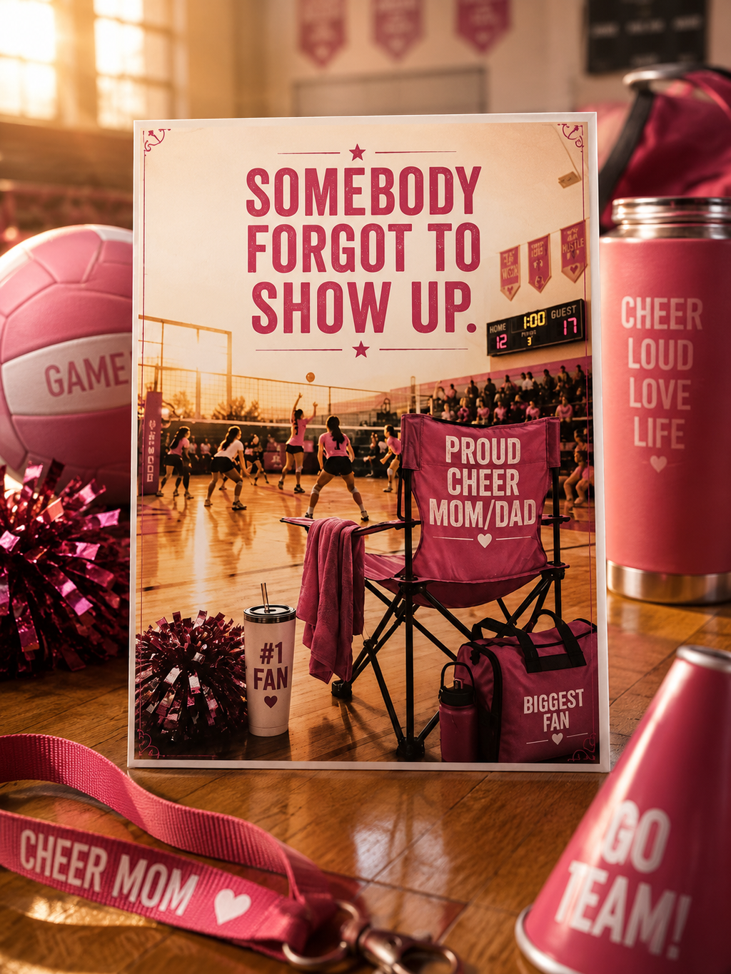 Single Mom Father's Day Card | Somebody Forgot to Show Up