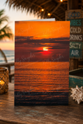 Burning Horizon | Florida Sunrise Greeting Card